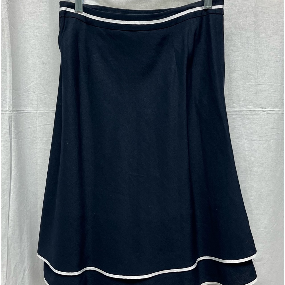 Ann Taylor Loft navy skirt